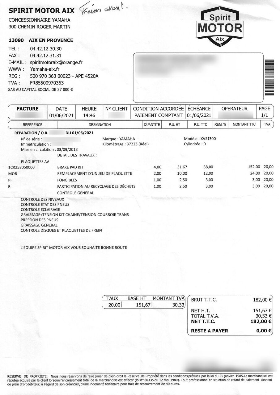 Photo YAMAHA MIDNIGHT STAR