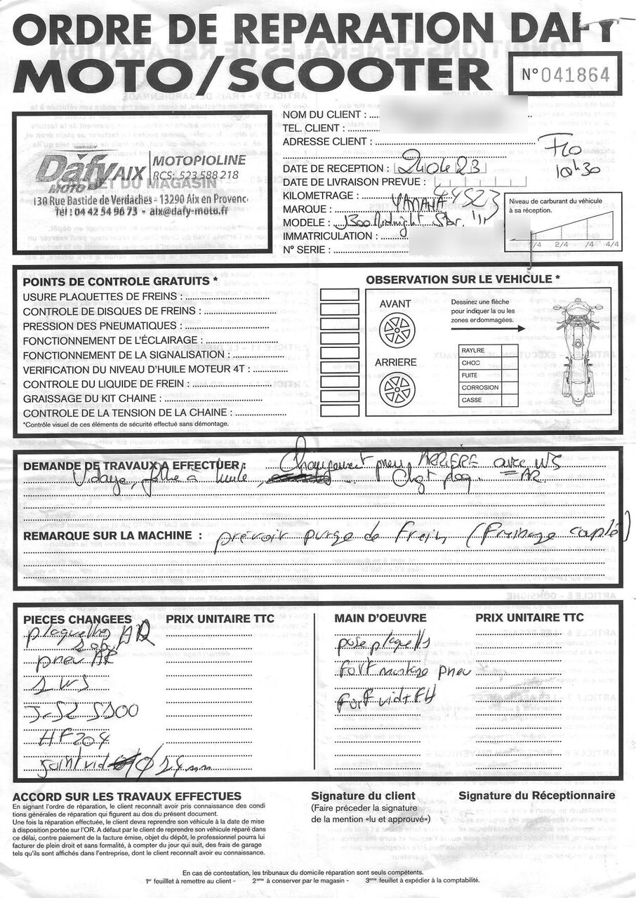 Photo YAMAHA MIDNIGHT STAR