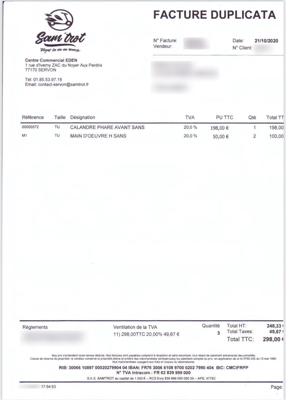 Photo SUPER SOCO CU-X