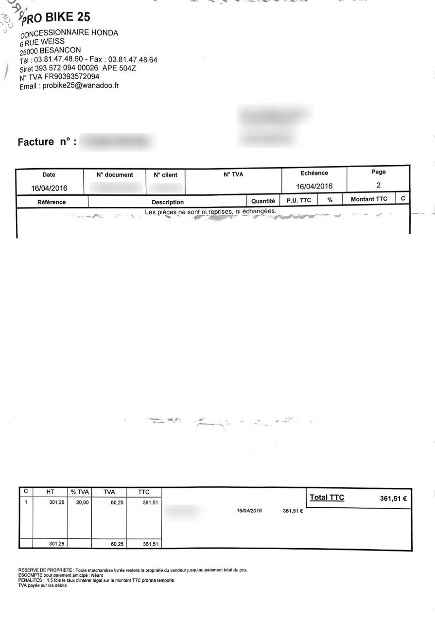 Photo HONDA VULTUS 750