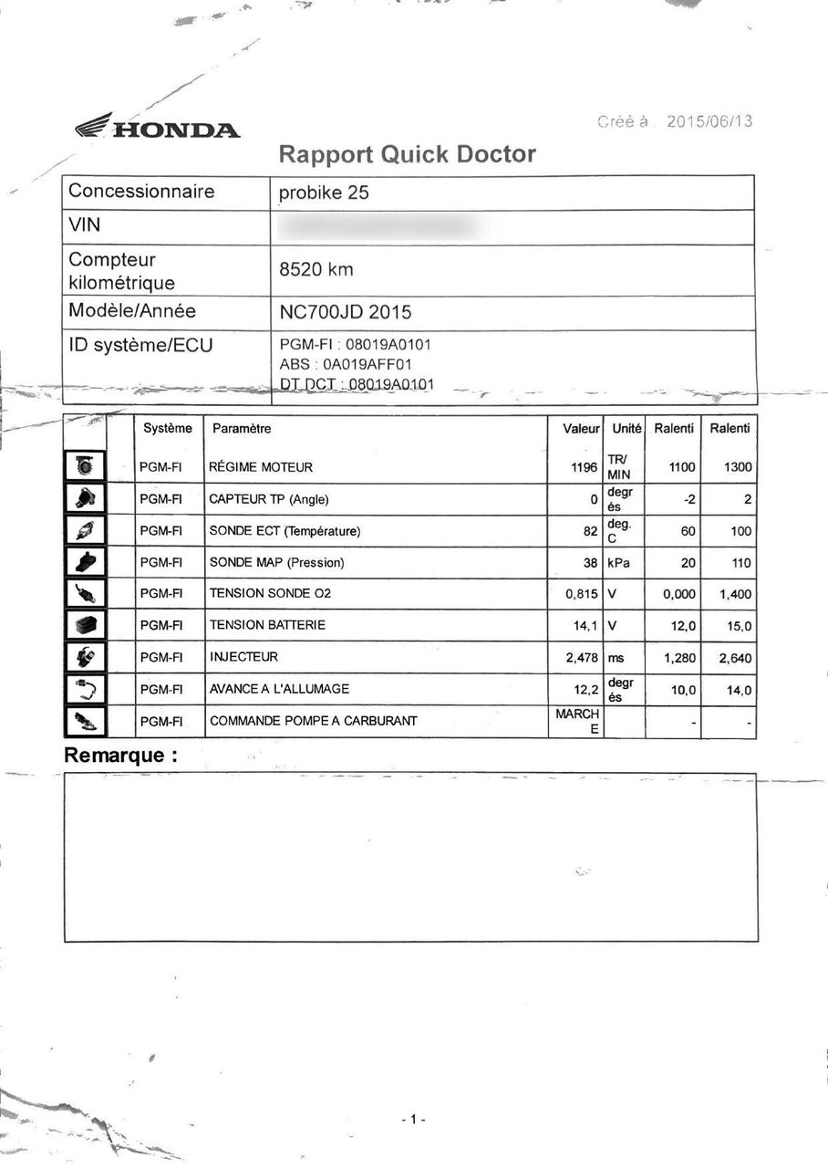 Photo HONDA VULTUS 750