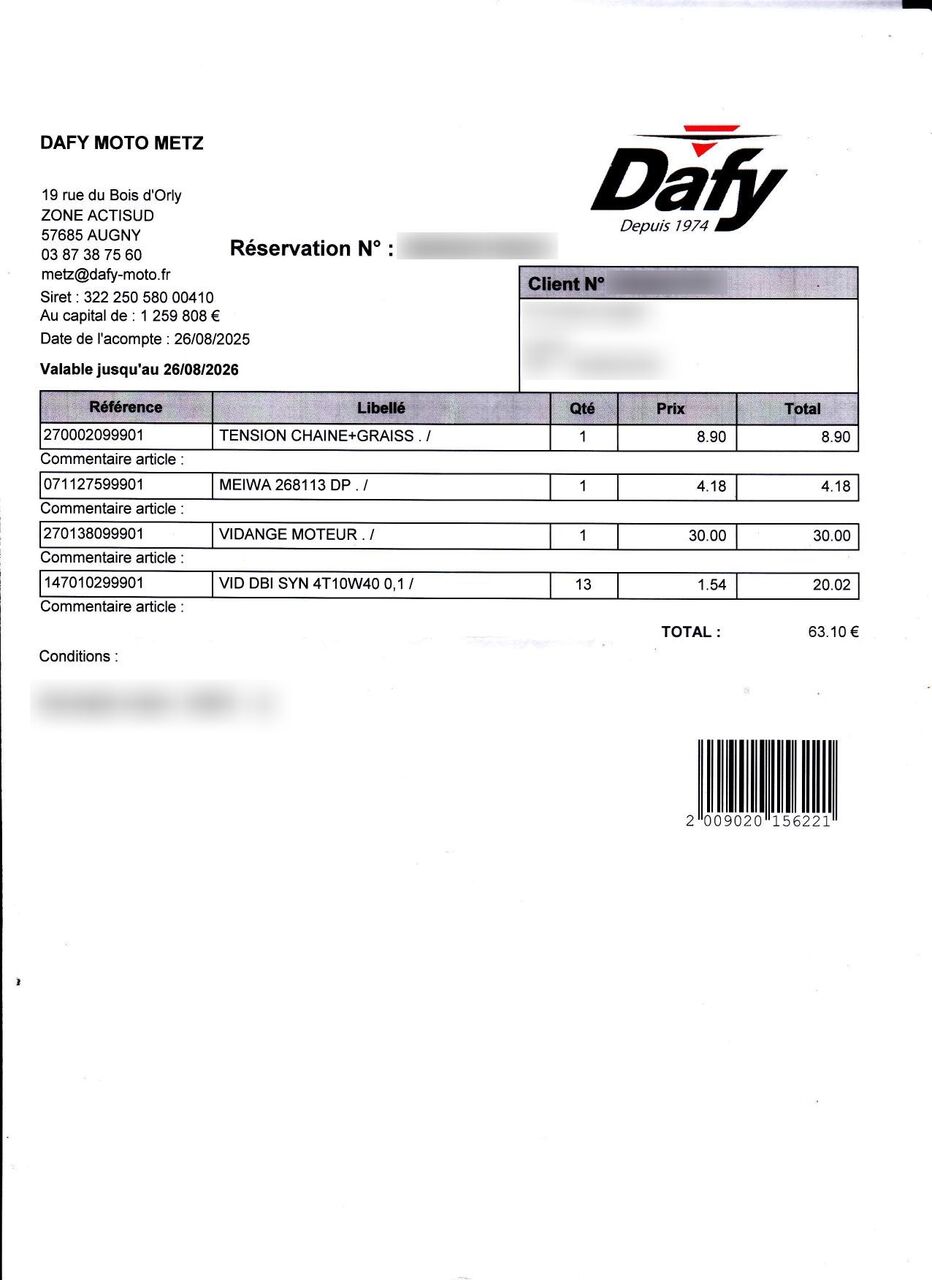 Photo HONDA VARADERO 125