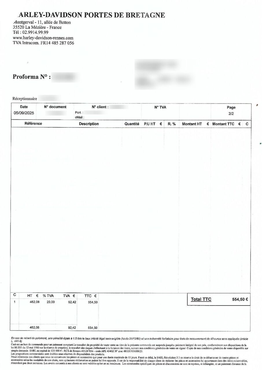 Photo HARLEY DAVIDSON 1690