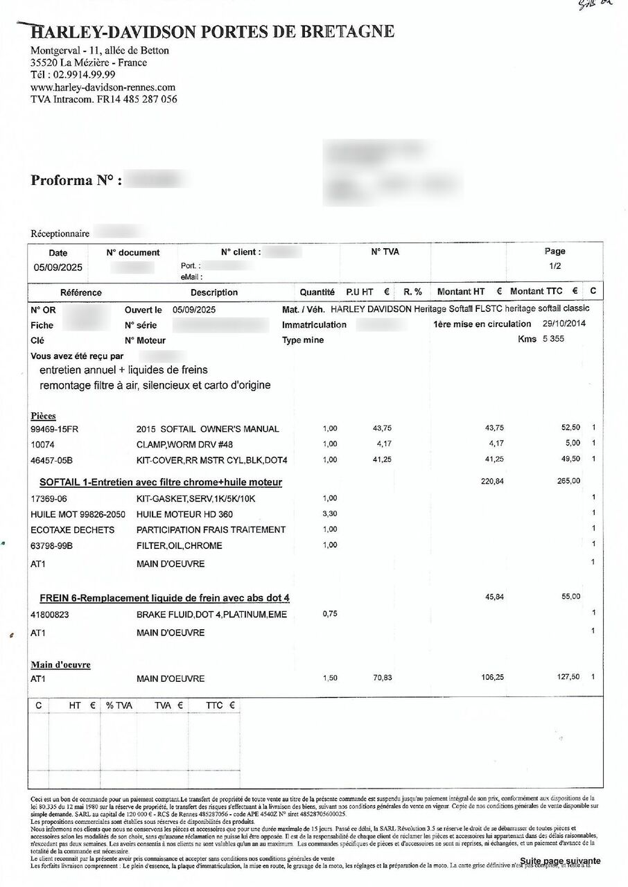 Photo HARLEY DAVIDSON 1690