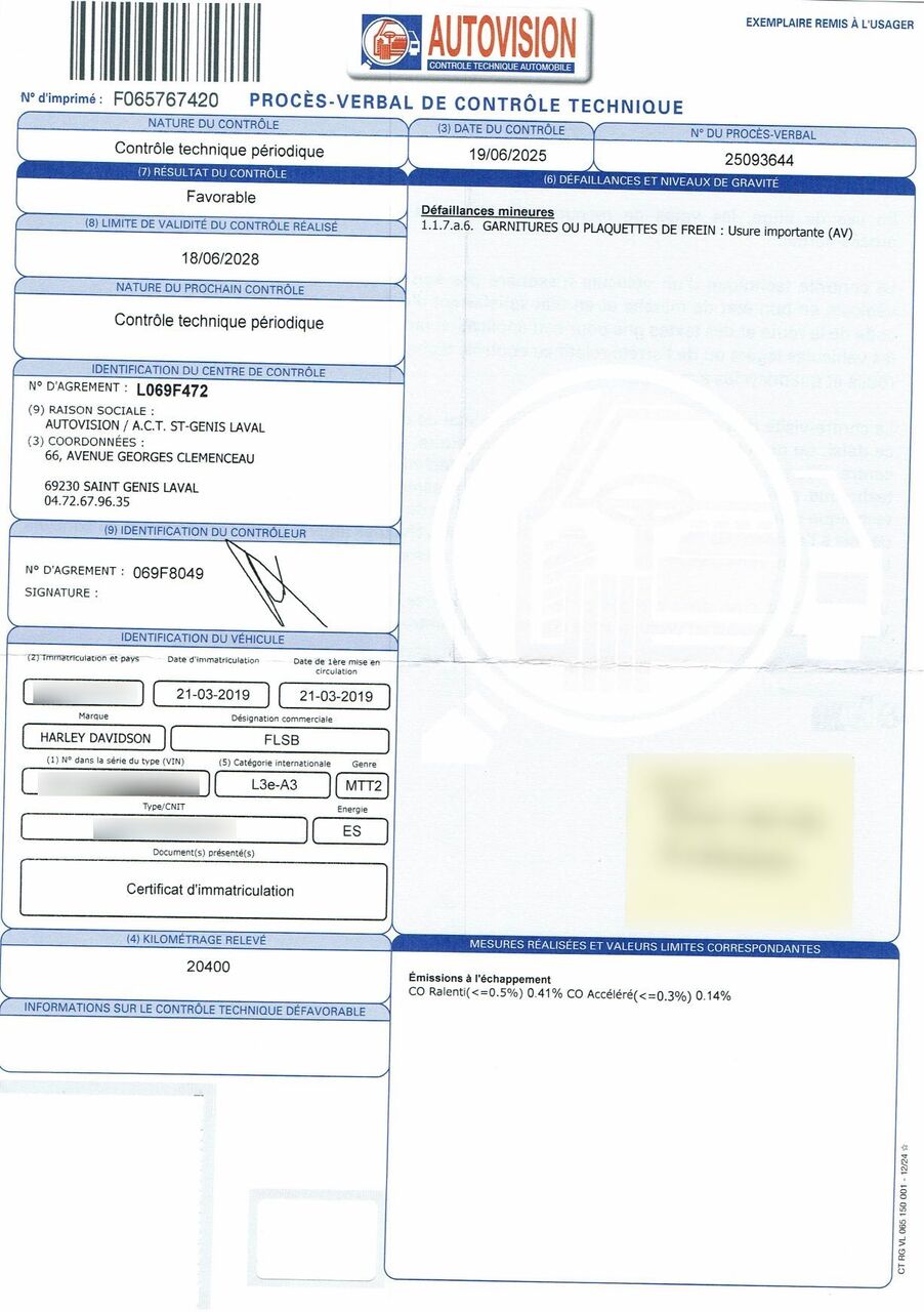 Photo HARLEY DAVIDSON SPORT