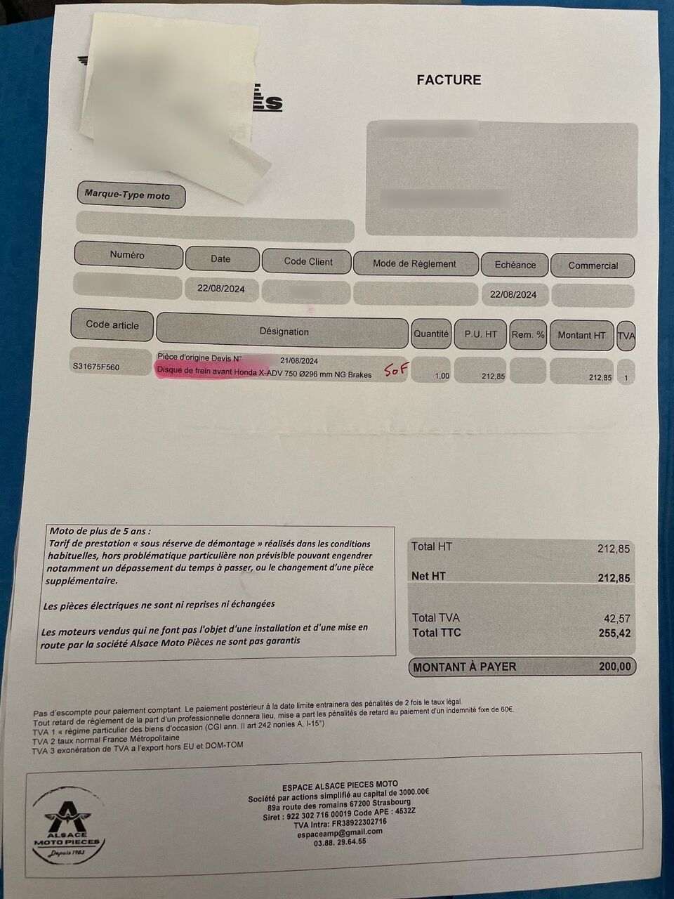 Photo HONDA X-ADV 750