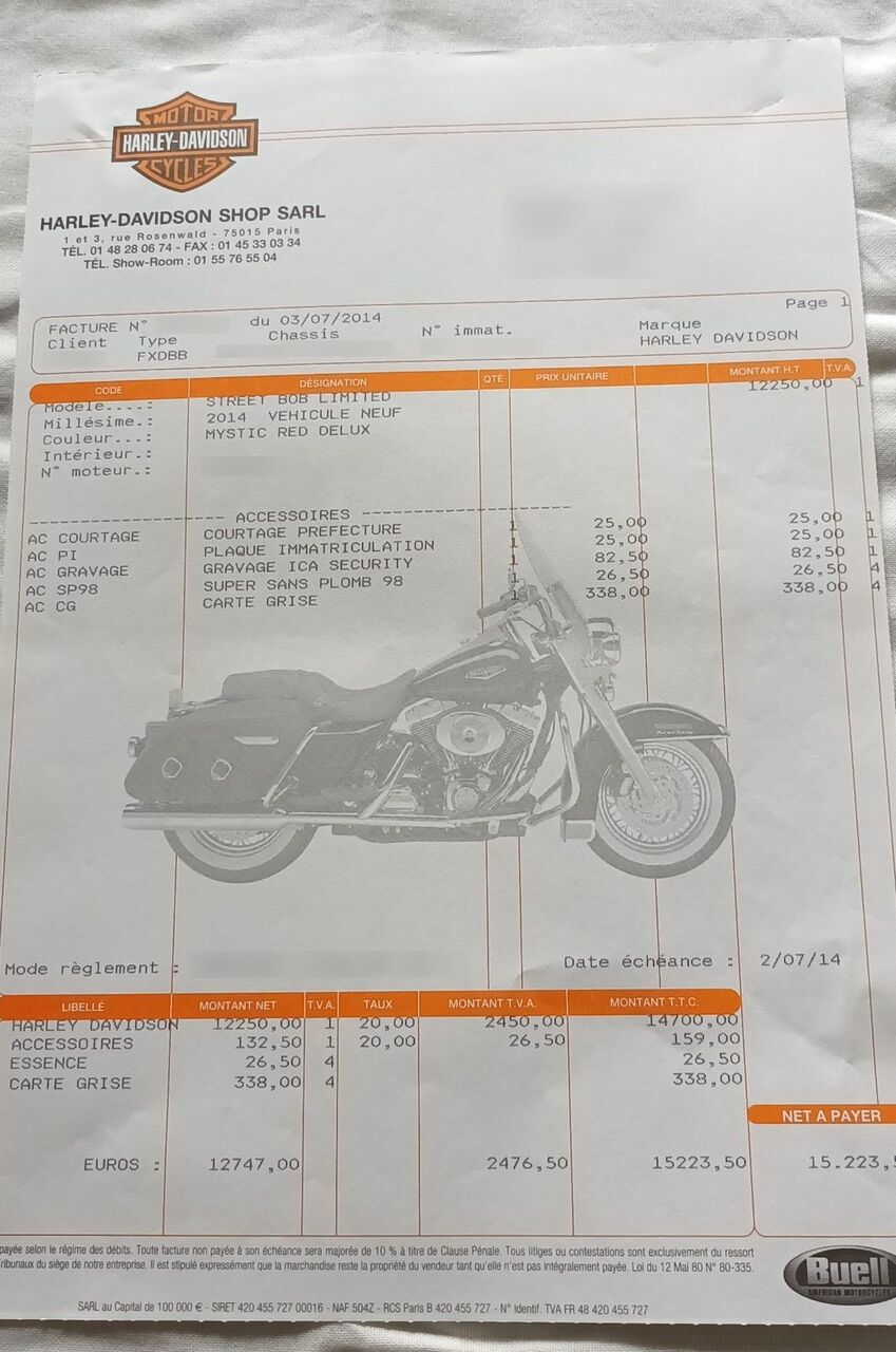 Photo HARLEY DAVIDSON HARLEY