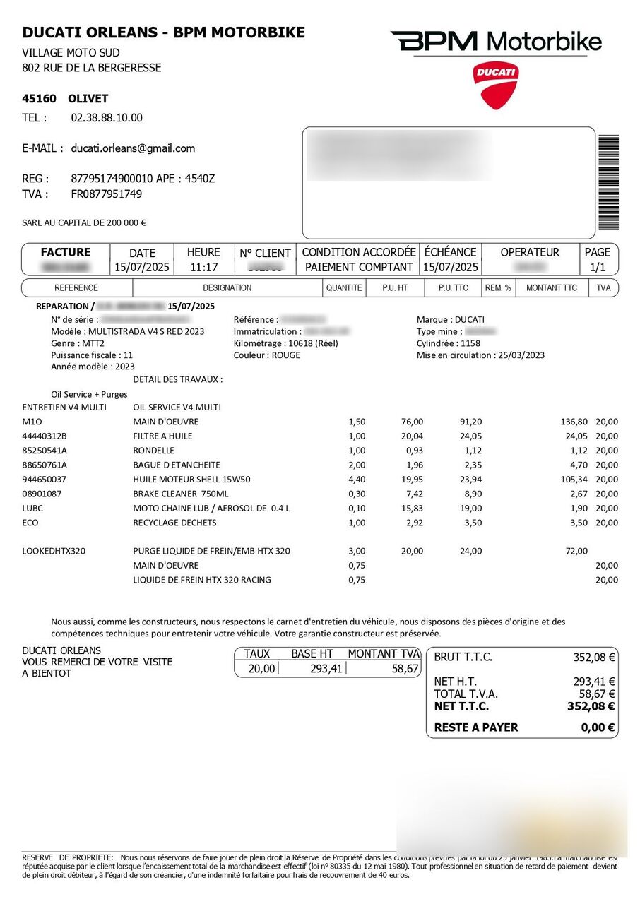 Photo DUCATI MULTISTRADA V4S