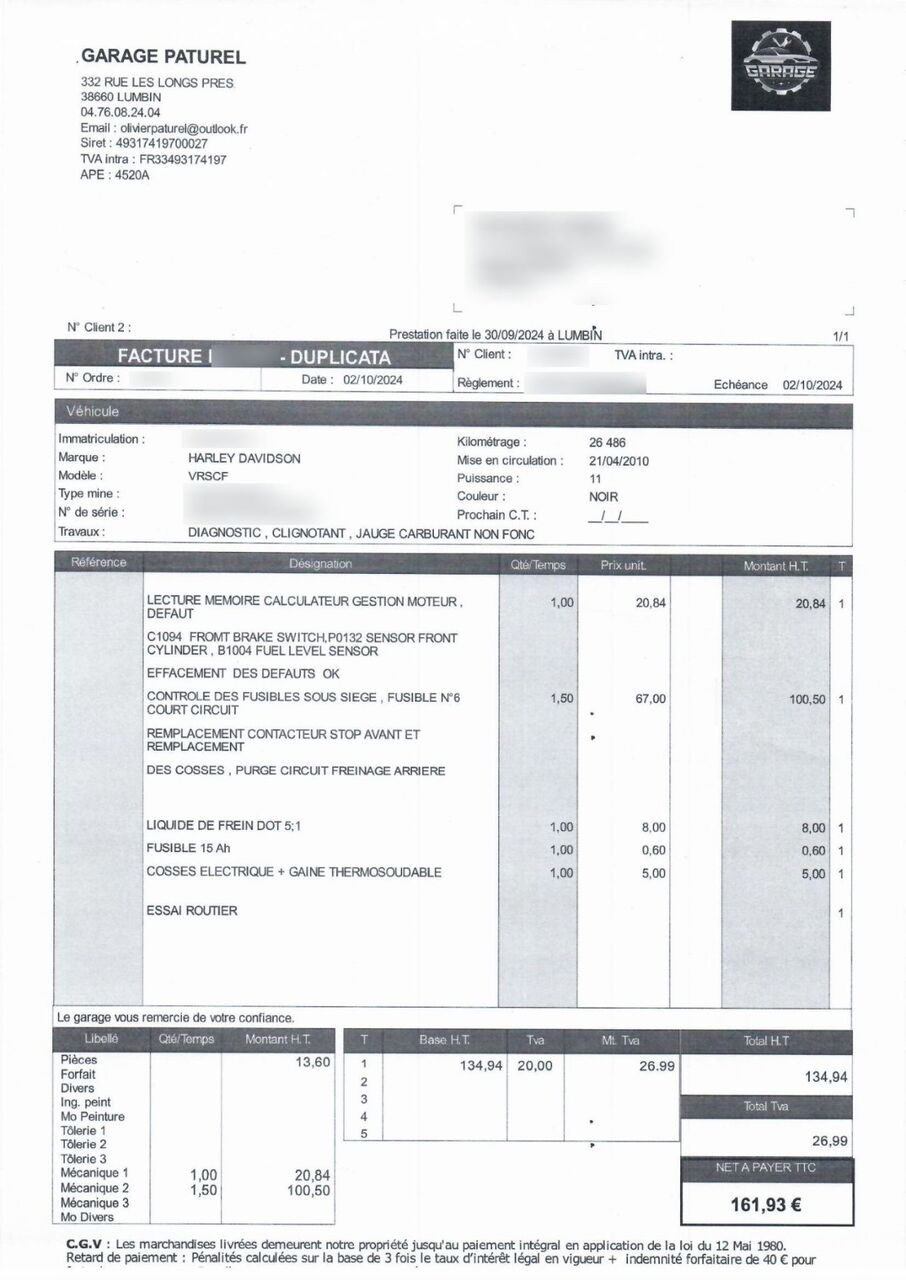 Photo HARLEY DAVIDSON V-ROD