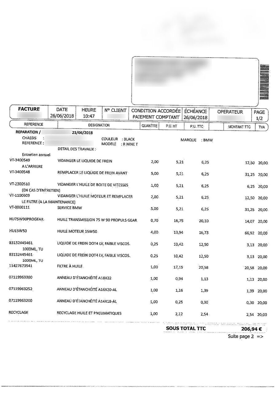 Photo BMW R NINE T 1200 ABS