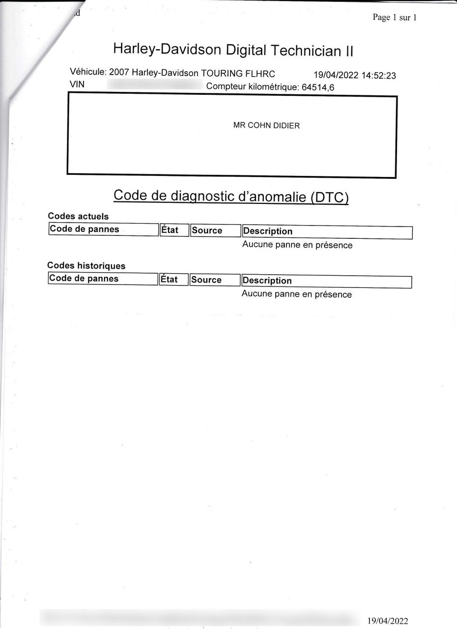 Photo HARLEY DAVIDSON ROAD