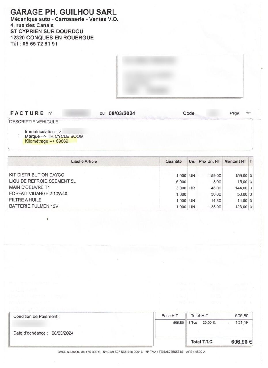 Photo TRIKE BOOM MUSTANG ST1