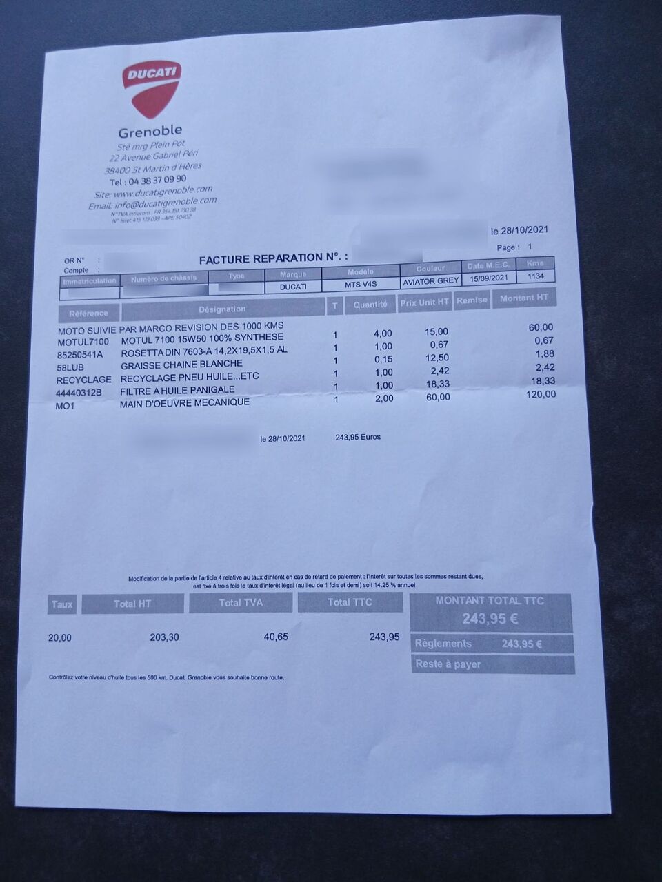 Photo DUCATI MULTISTRADA V4S