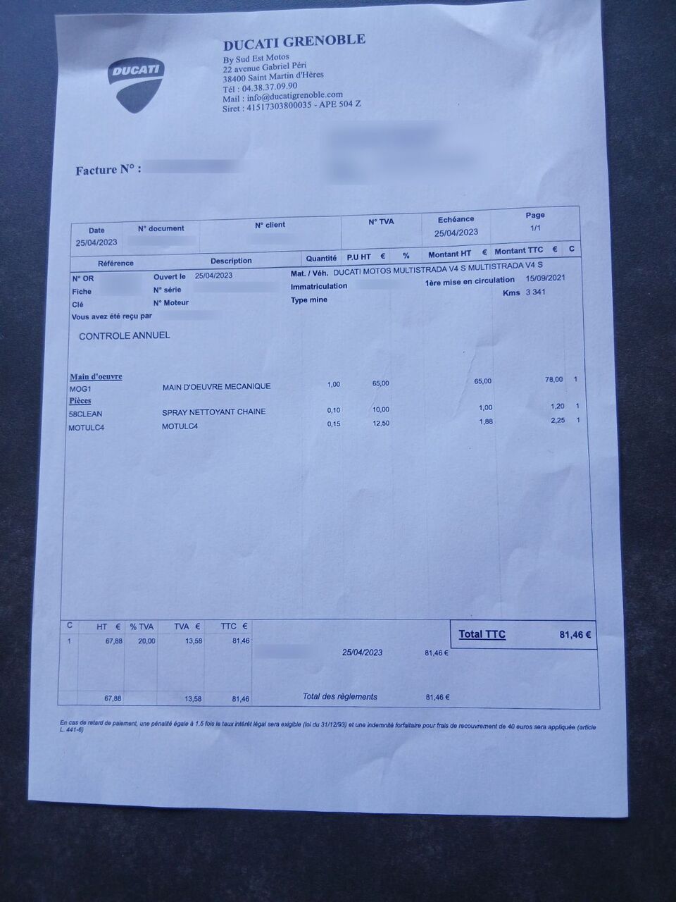 Photo DUCATI MULTISTRADA V4S