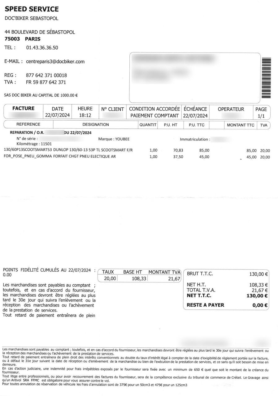 Photo YOUBEE CITY 9000 W CBS