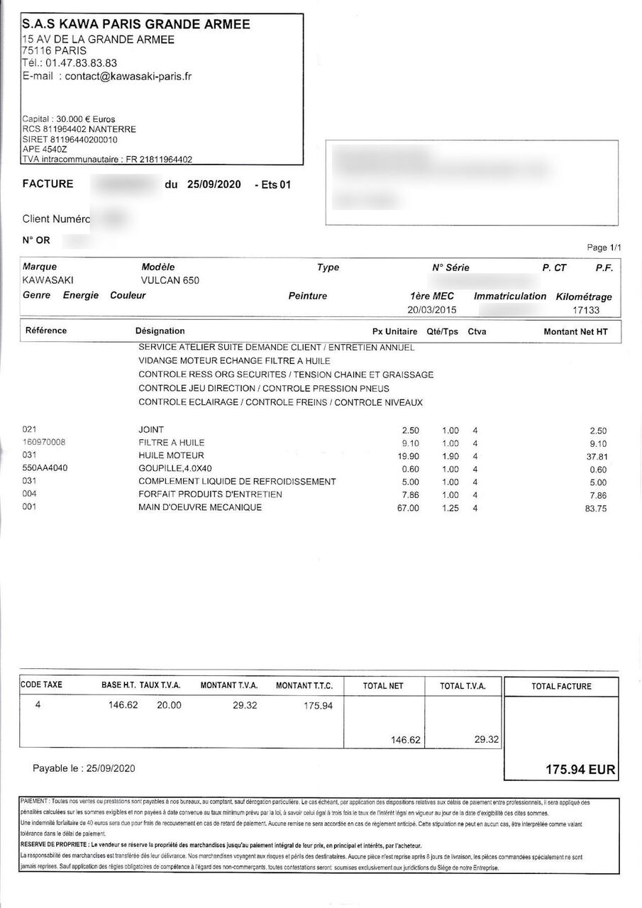 Photo KAWASAKI VULCAN S ABS
