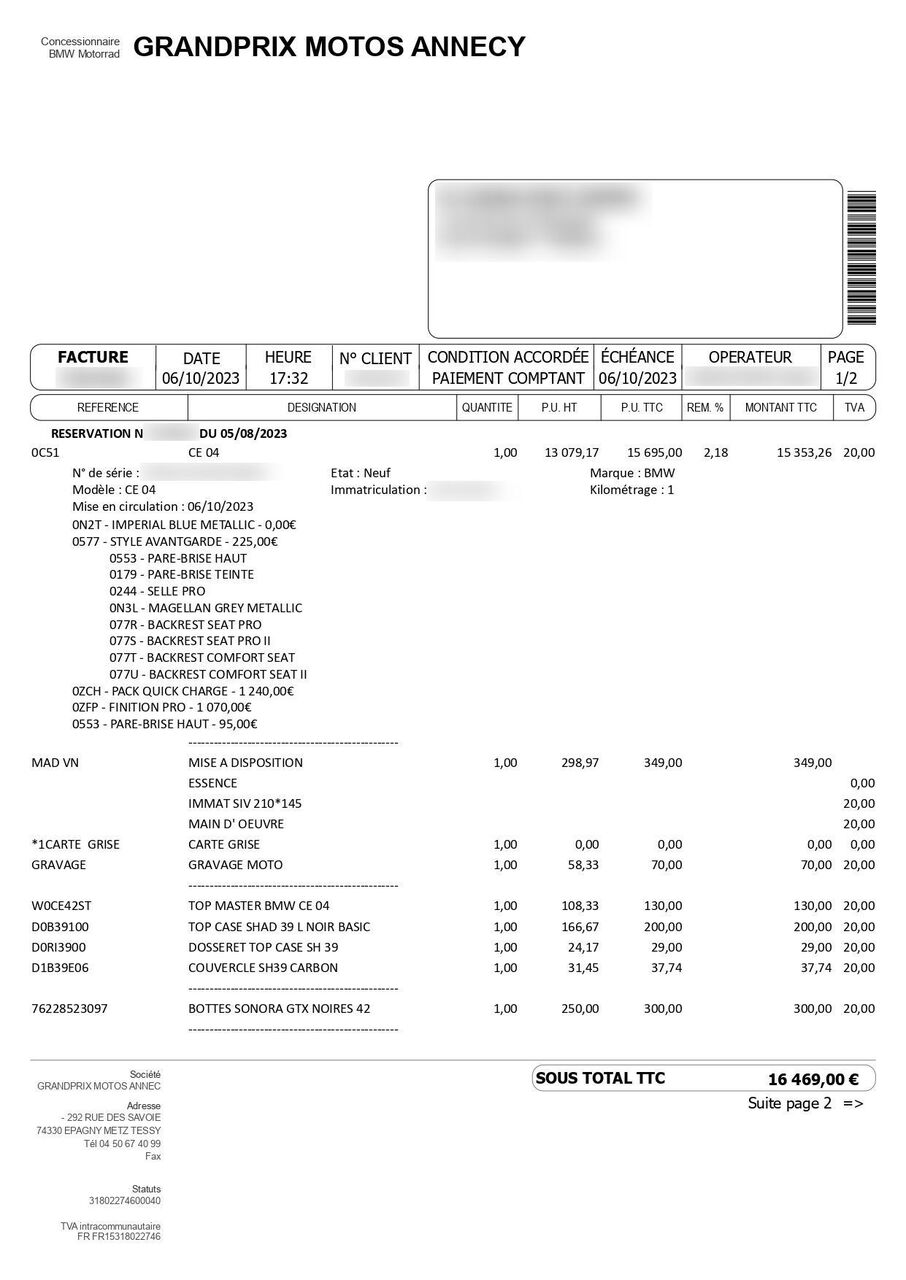 Photo BMW CE 04 AVANTGARDE
