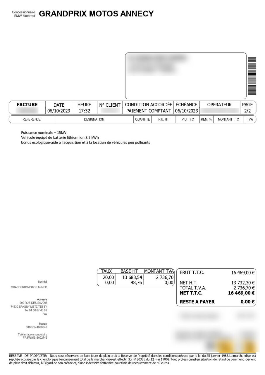 Photo BMW CE 04 AVANTGARDE