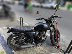 MUTT FSR 125 MAT BLACK MUTT FSR 125 MAT BLACK