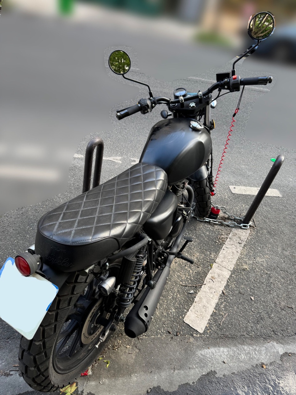 Photo MUTT FSR 125 MAT BLACK