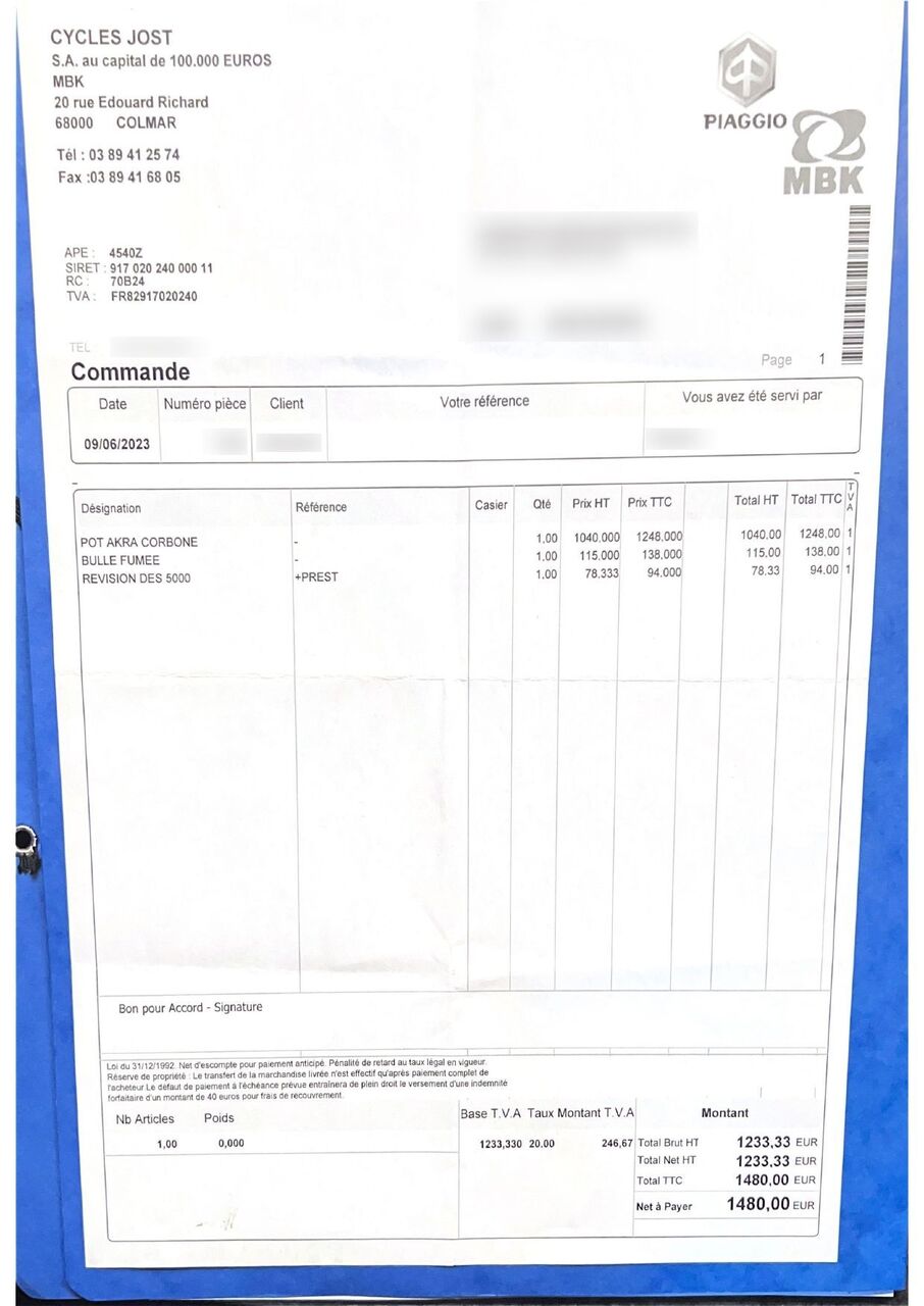 Photo PIAGGIO MP3 530 HPE