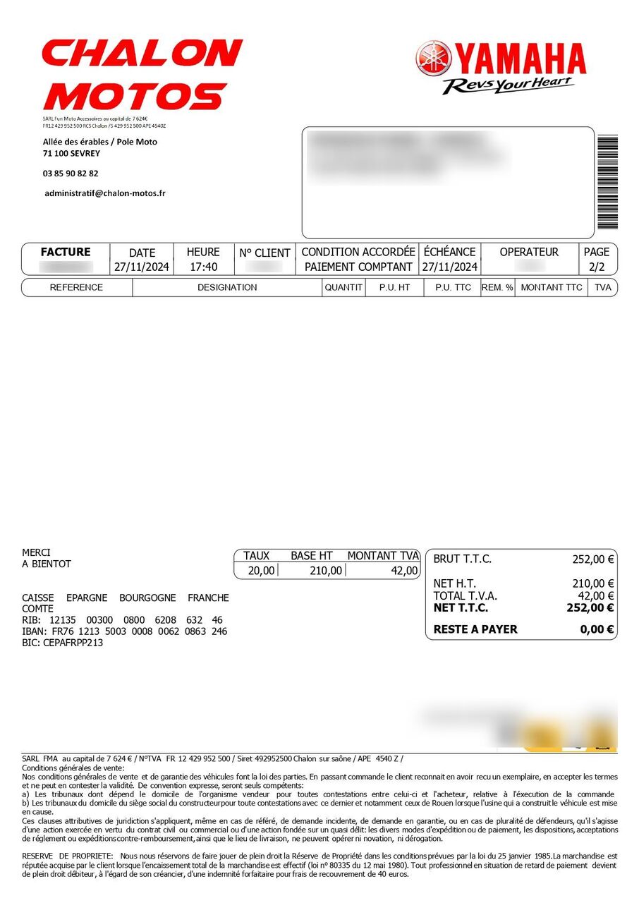 Photo YAMAHA TRACER 700 A2