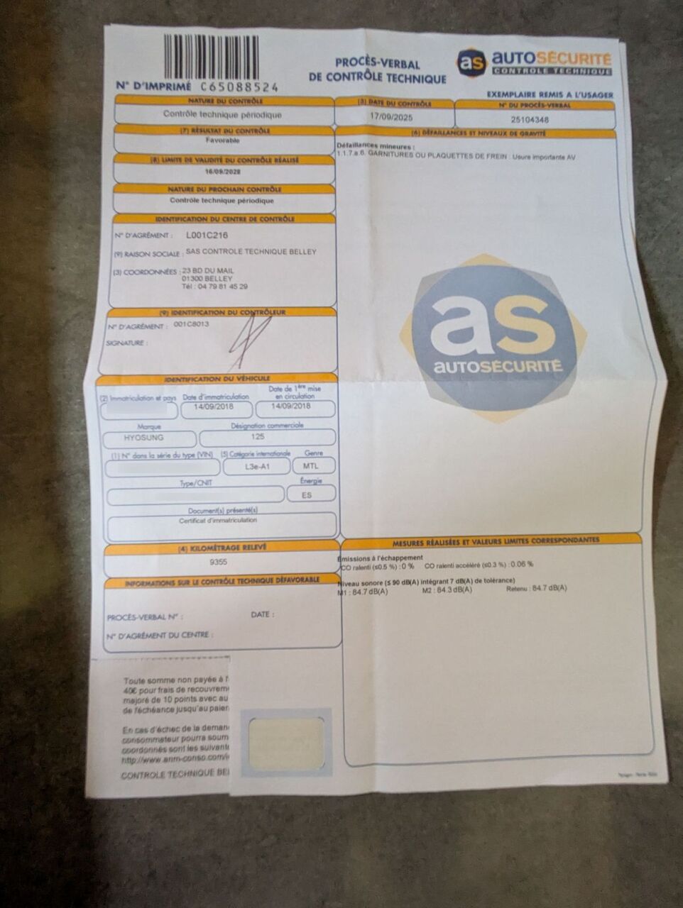 Photo HYOSUNG BOBBER 125