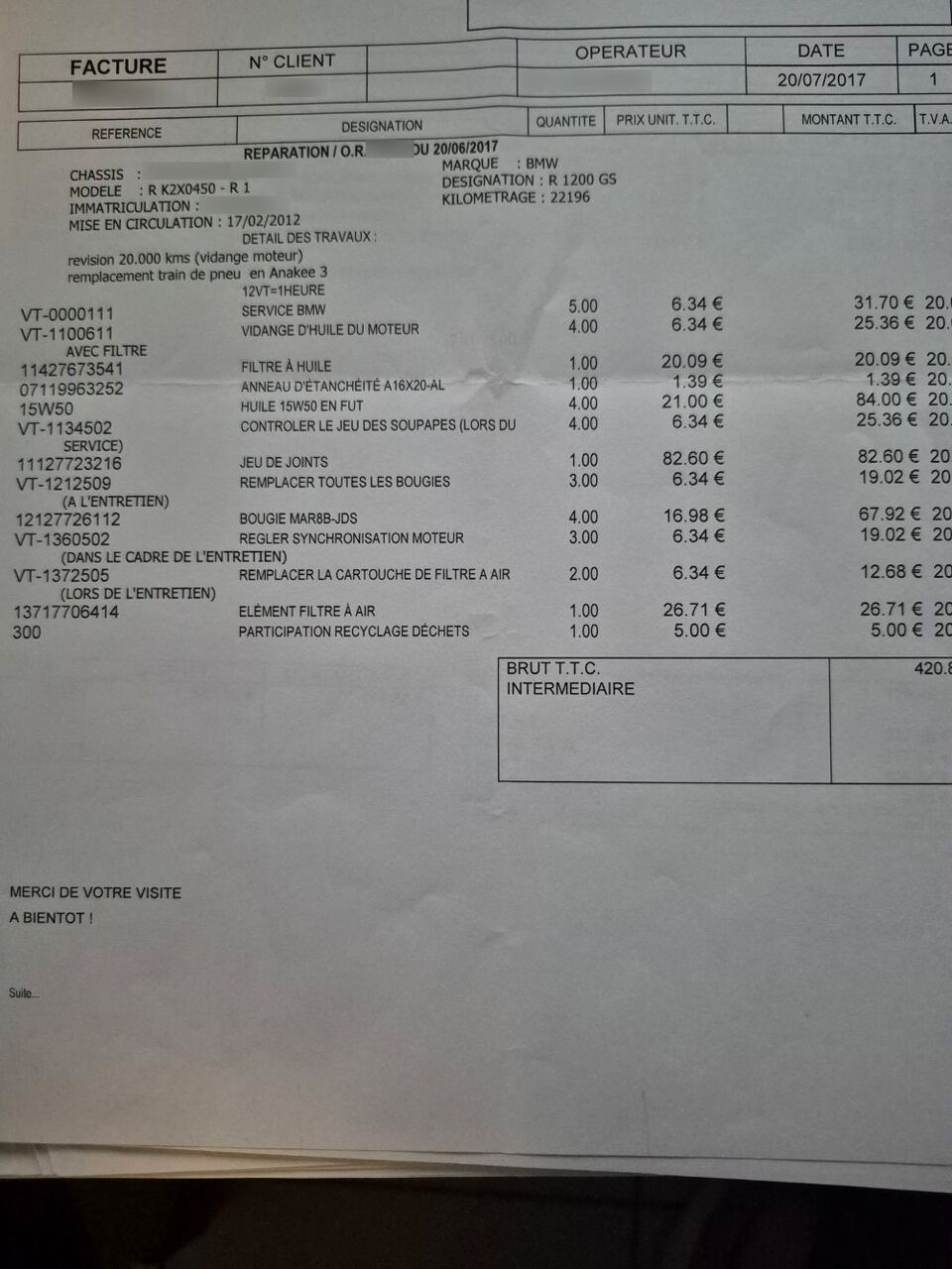 Photo BMW R 1200 GS ABS