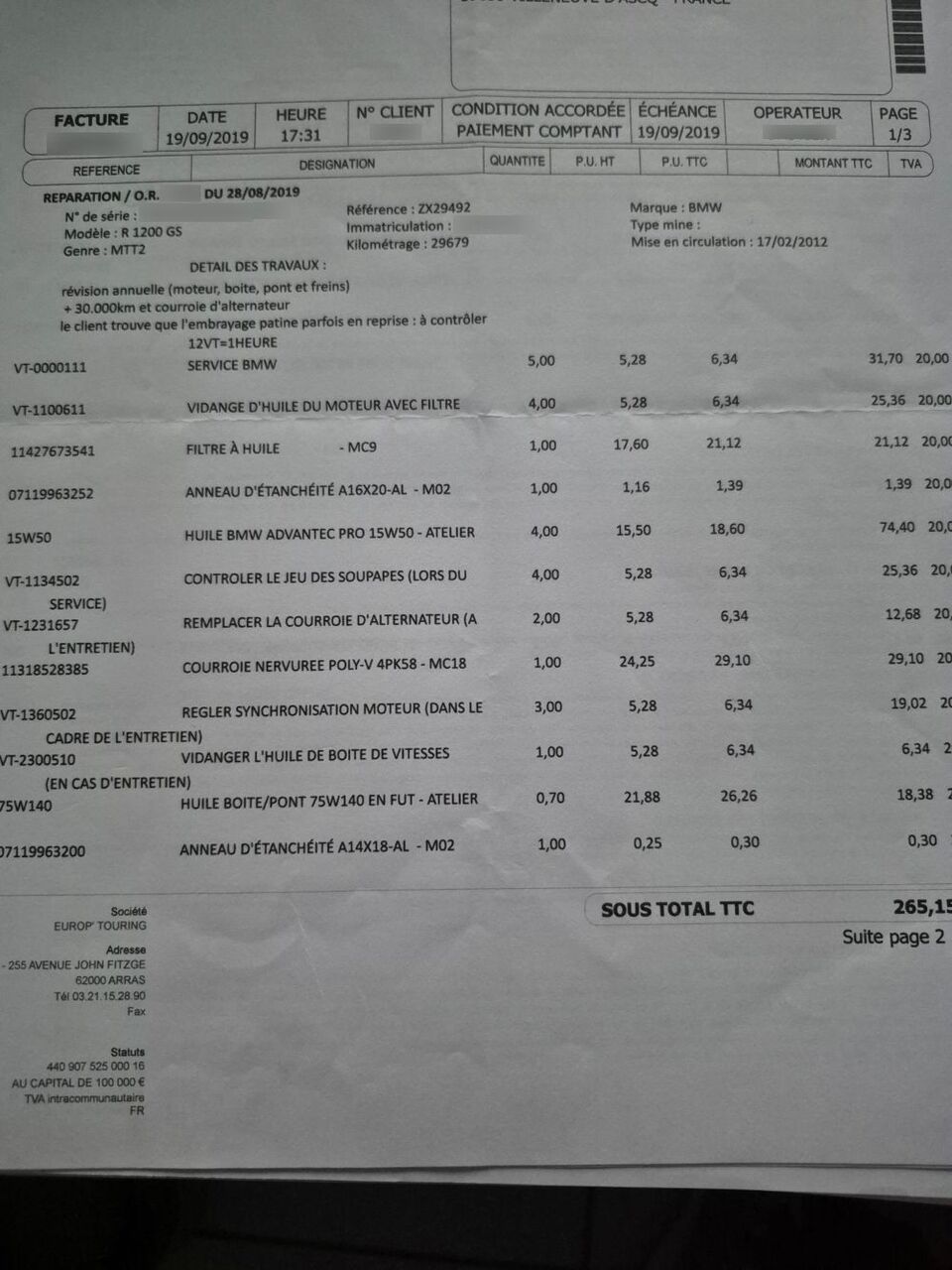 Photo BMW R 1200 GS ABS