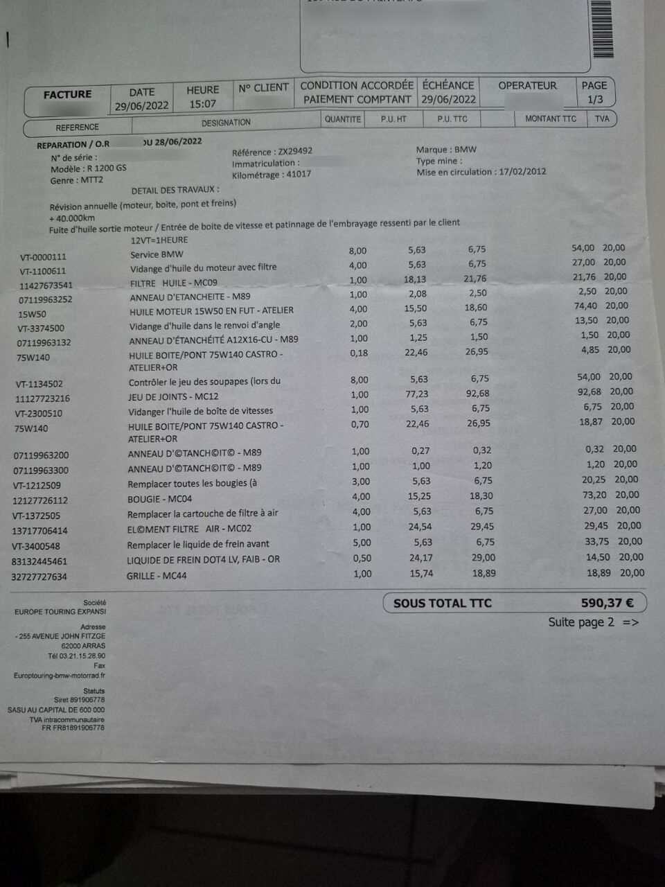 Photo BMW R 1200 GS ABS