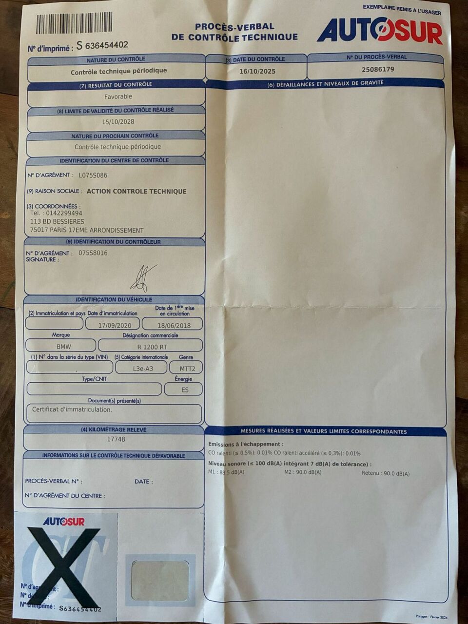 Photo BMW R 1200 RT OPTIONS