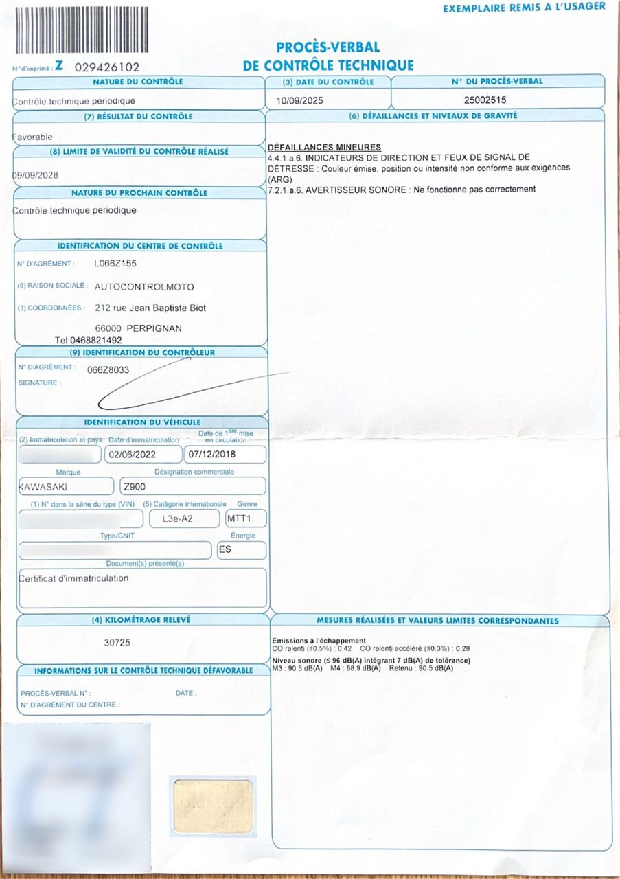 Photo KAWASAKI Z900 A2 ABS