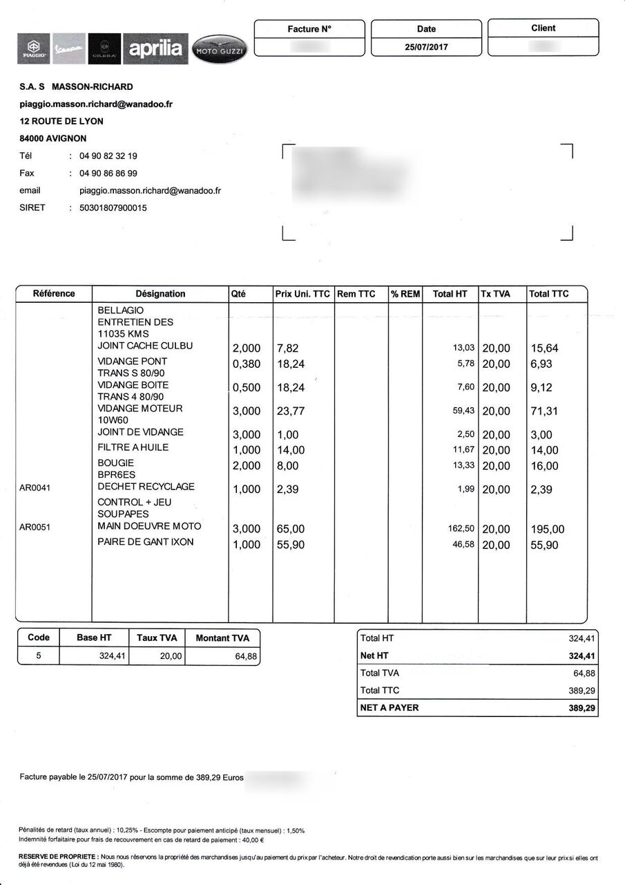 Photo MOTO GUZZI BELLAGIO