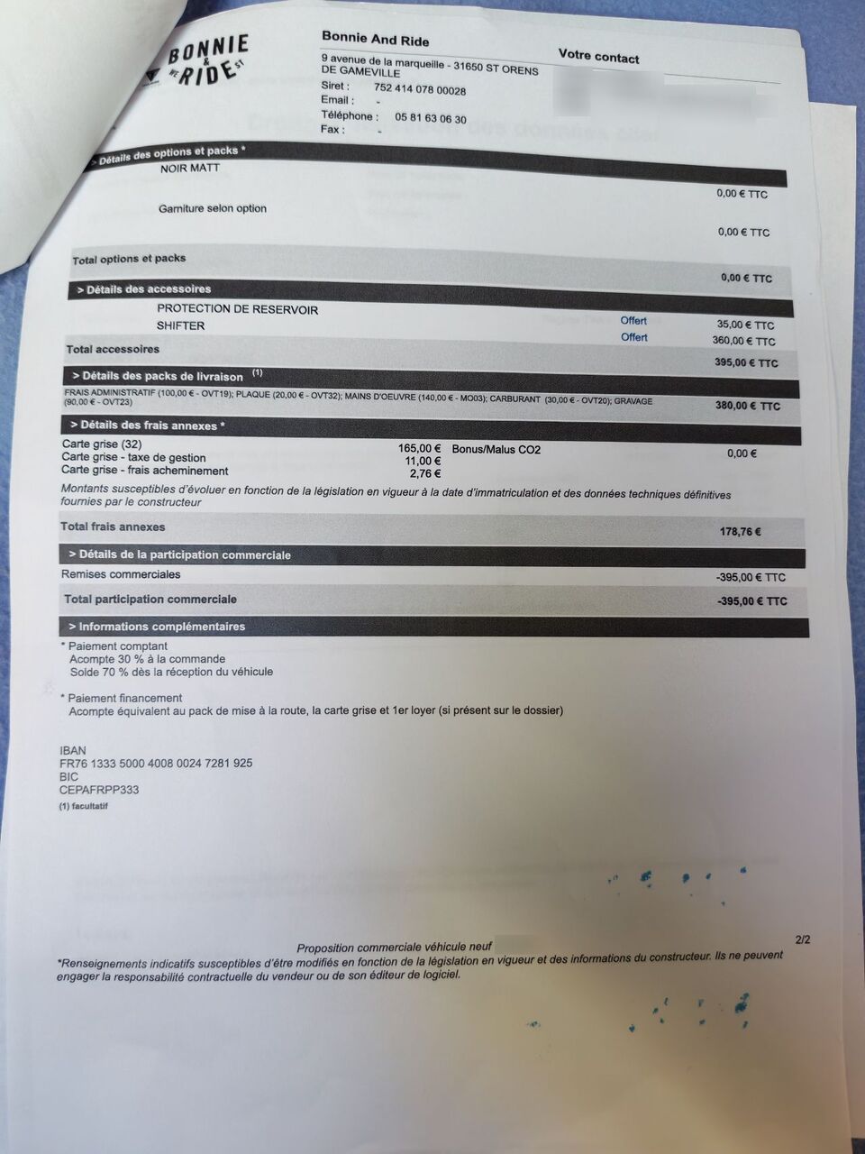 Photo TRIUMPH TRIDENT 660