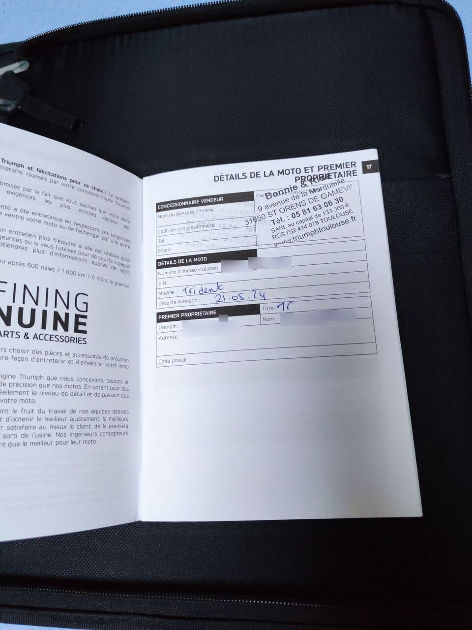 Photo TRIUMPH TRIDENT 660