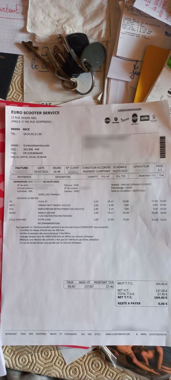 Photo SYM JOYMAX Z+ 300 ABS