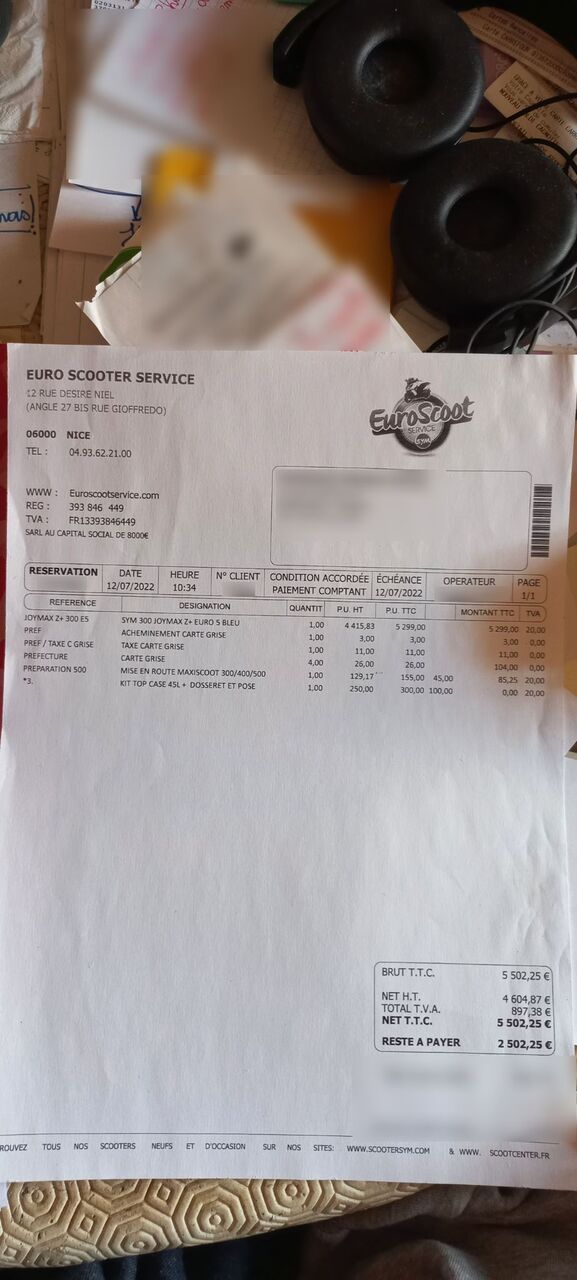 Photo SYM JOYMAX Z+ 300 ABS