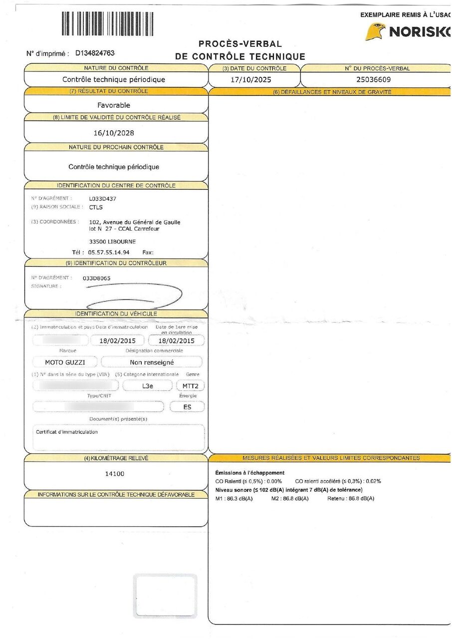 Photo MOTO GUZZI CALIFORNIA