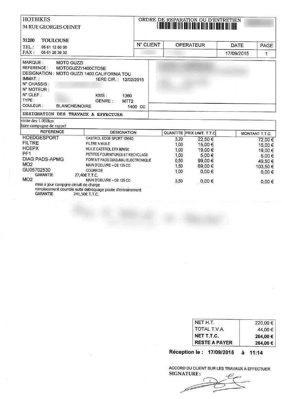 Photo MOTO GUZZI CALIFORNIA