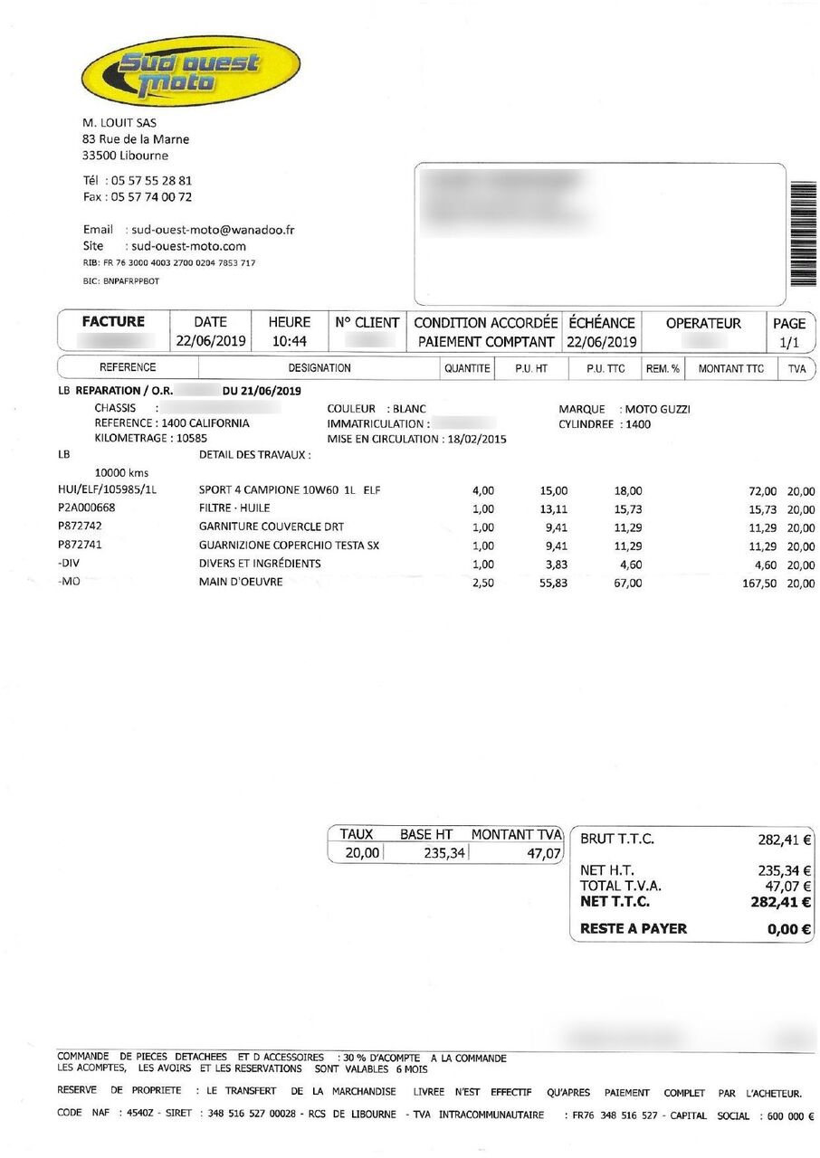 Photo MOTO GUZZI CALIFORNIA