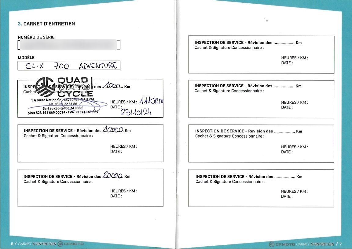 Photo CF MOTO CL-X 700 A2