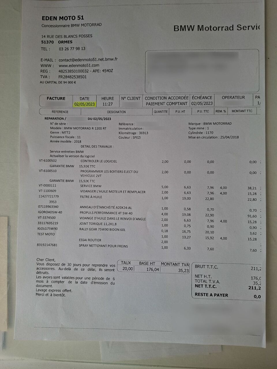 Photo BMW R 1200 RT PACKS 3