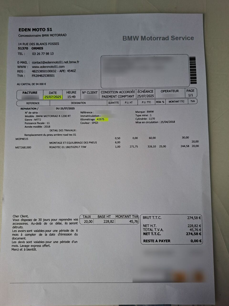 Photo BMW R 1200 RT PACKS 3