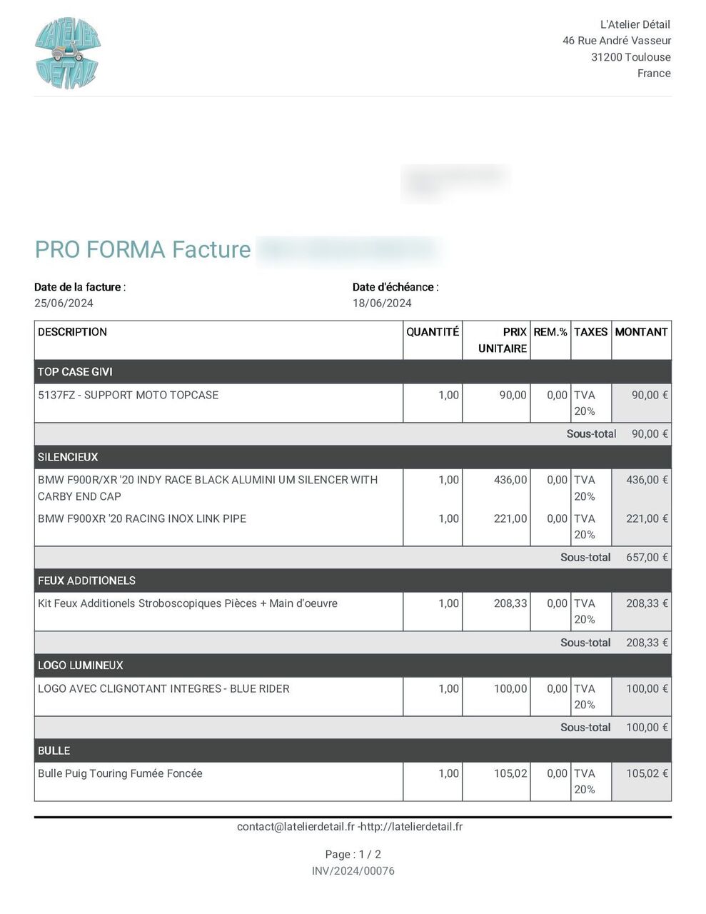 Photo BMW F 900 XR FULL ABS