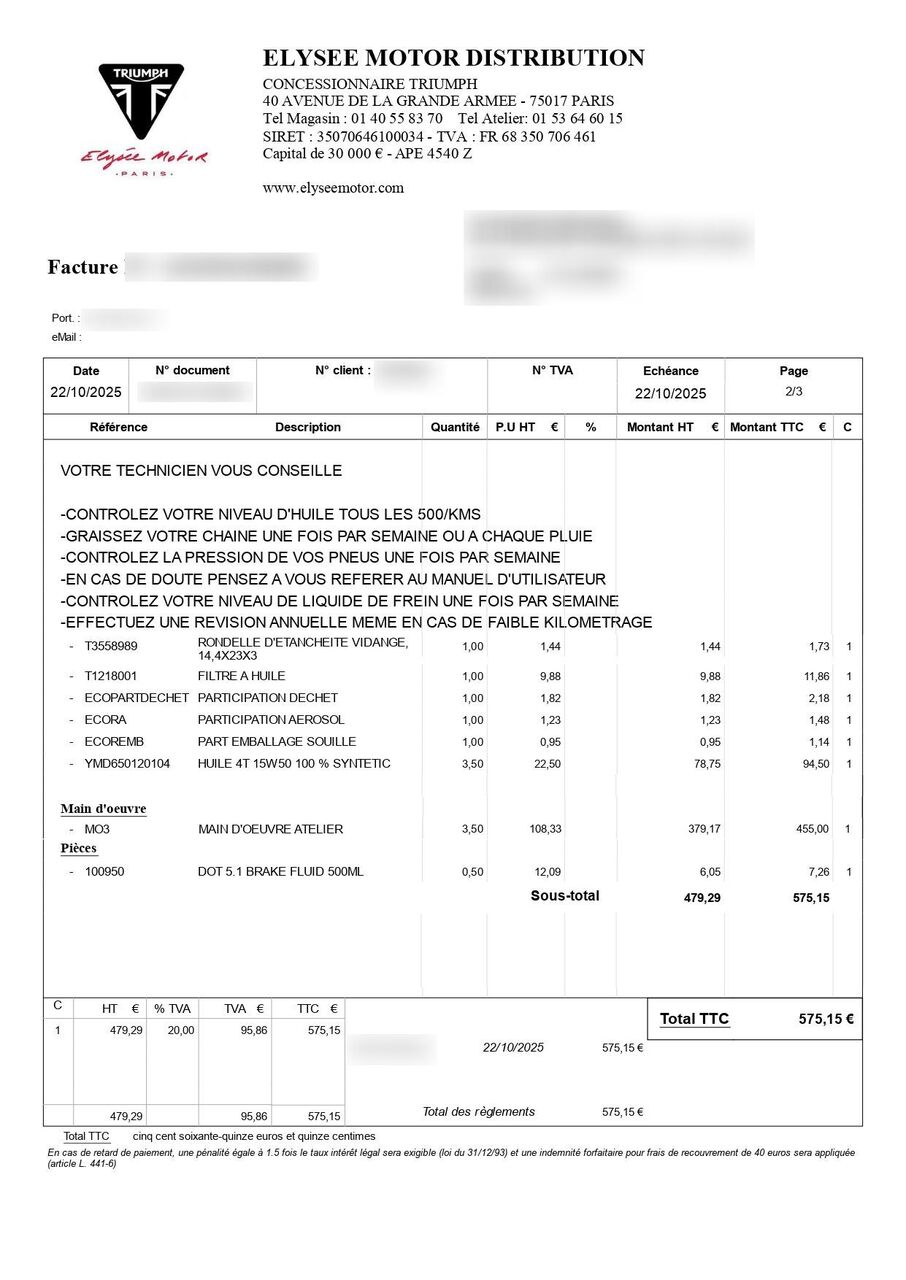 Photo TRIUMPH THRUXTON 900