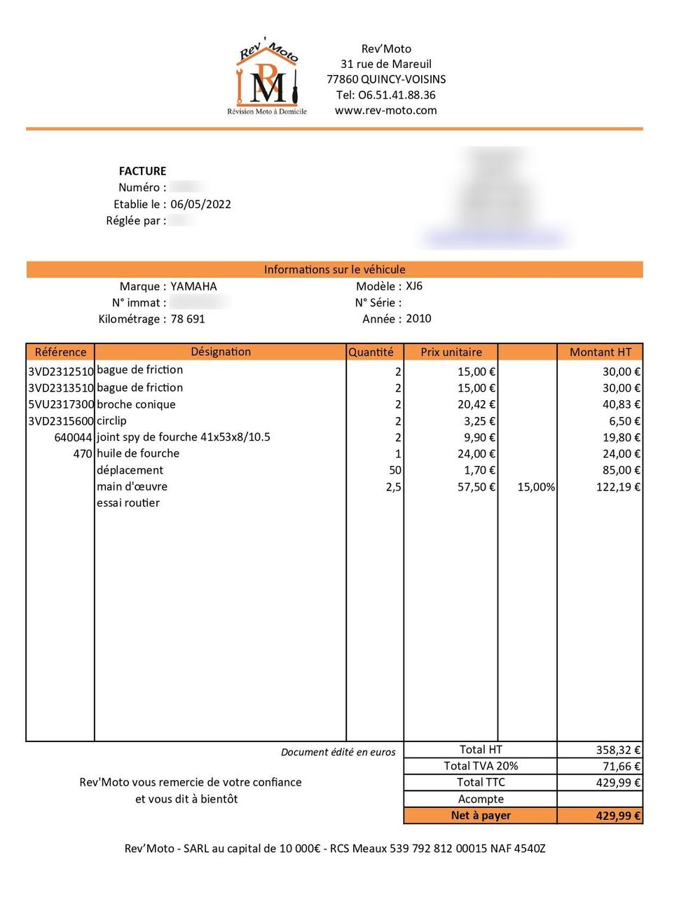 Photo YAMAHA XJ6 N FULL ABS