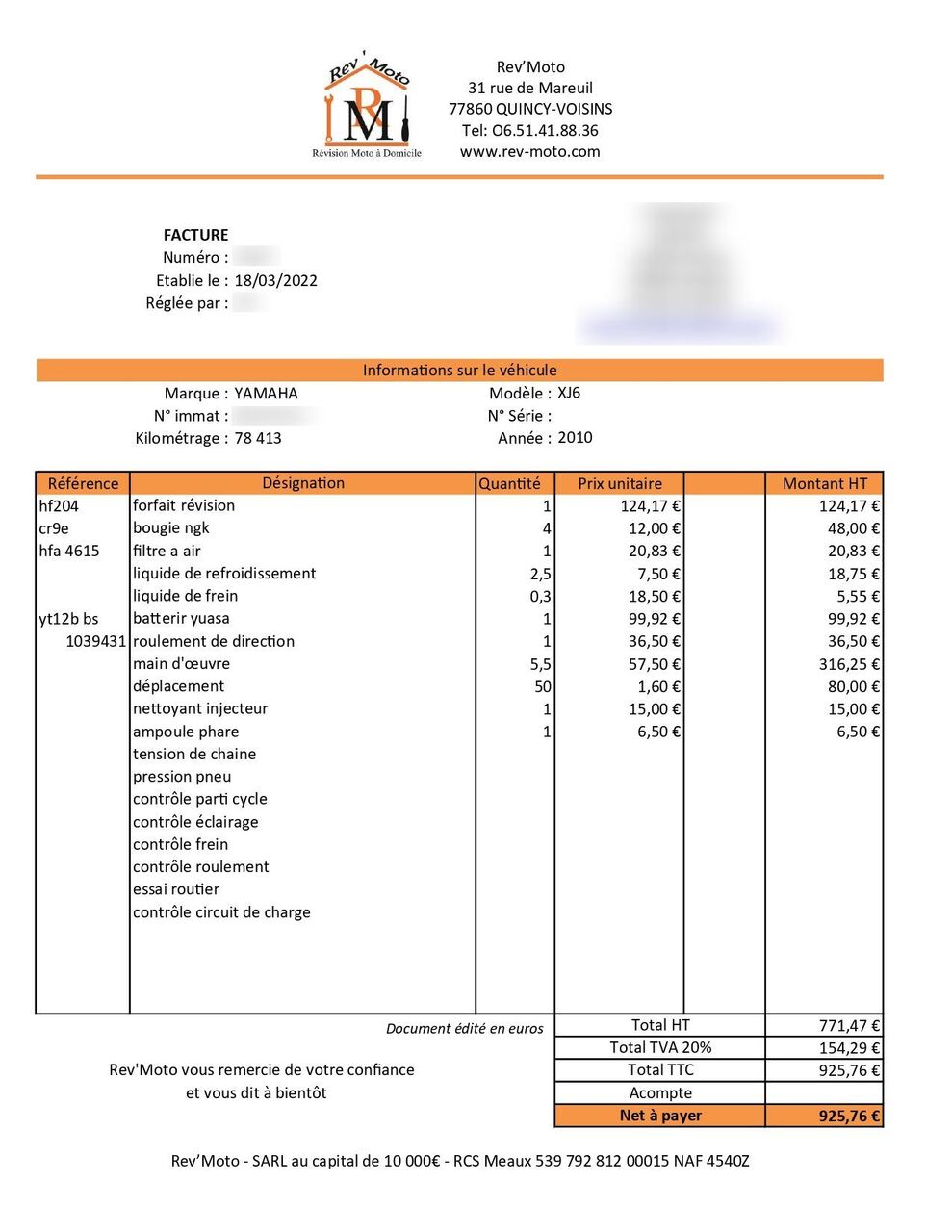Photo YAMAHA XJ6 N FULL ABS