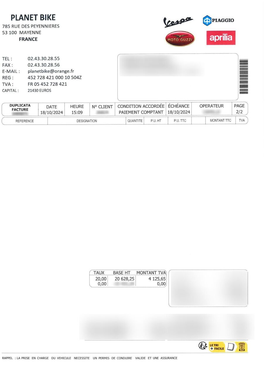 Photo APRILIA RSV4 1100 ABS