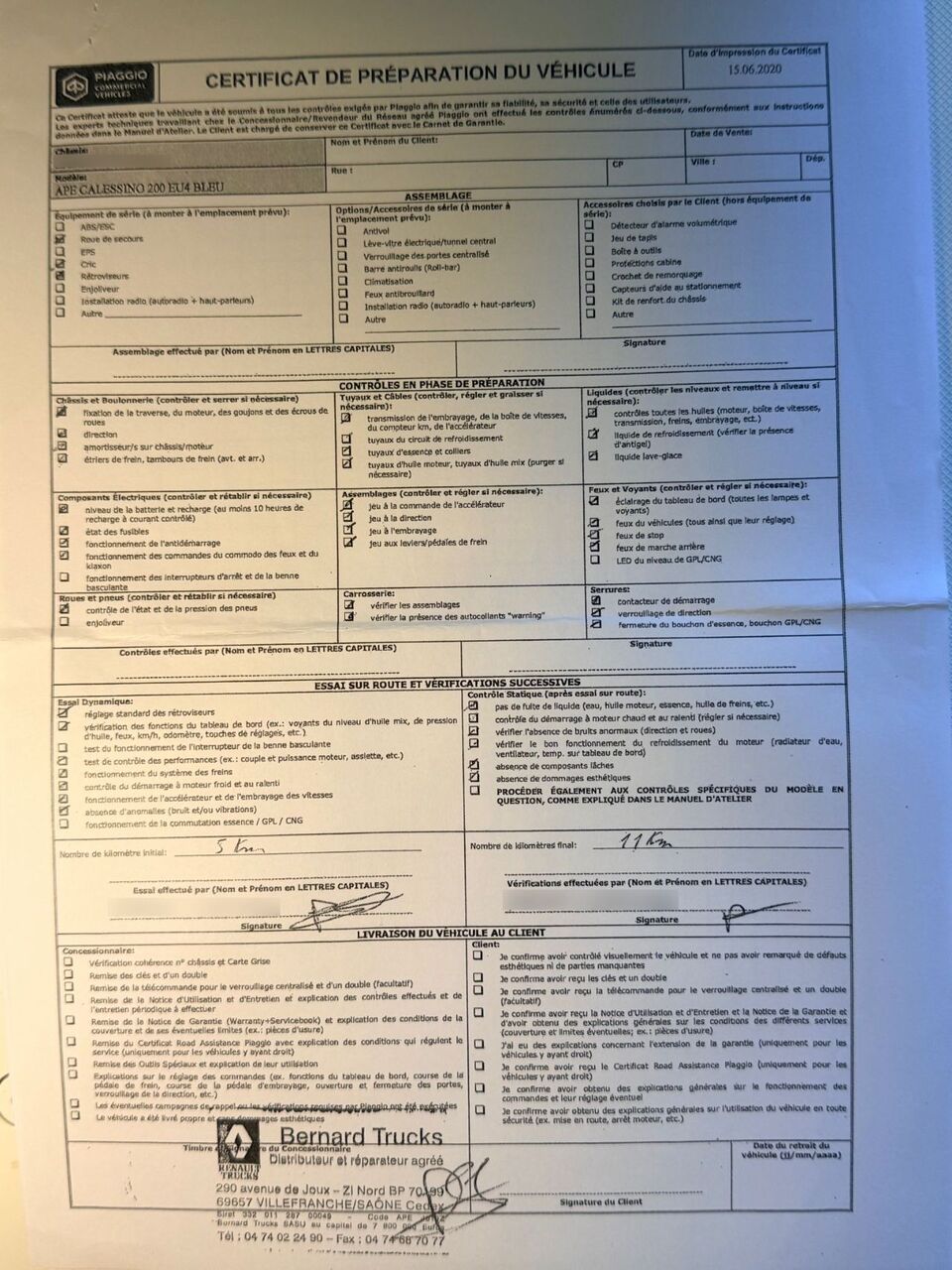 Photo PIAGGIO APE CALESSINO