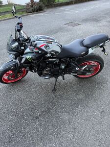 YAMAHA MT 07 A2 ABS ICE FLUO